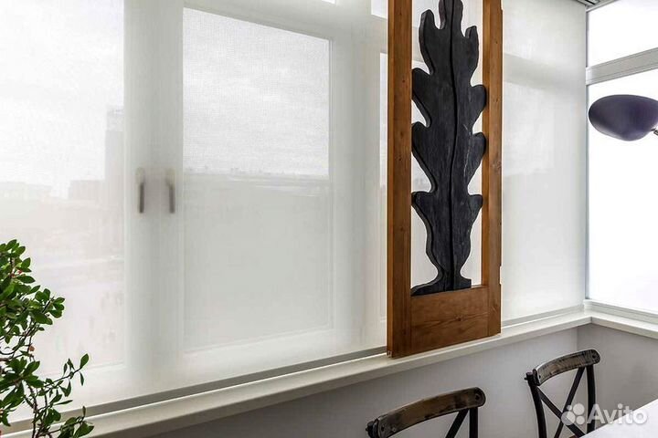 Рулонные шторы на заказ. Замер и установка