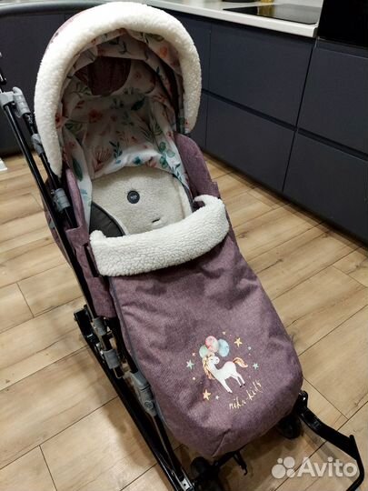 Санки коляска ника кидс 7 - 8к