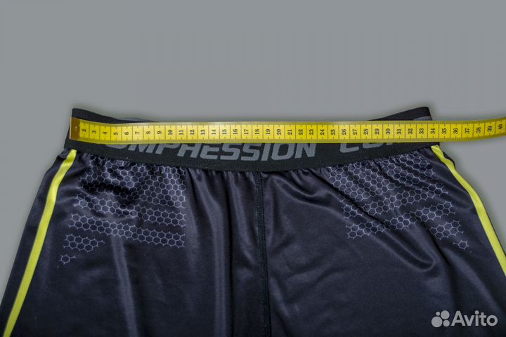 Мужские тайтсы для бега или фитнеса