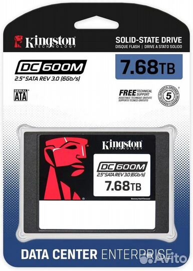 Жесткие диски и SSD Kingston sedc600M/7680G