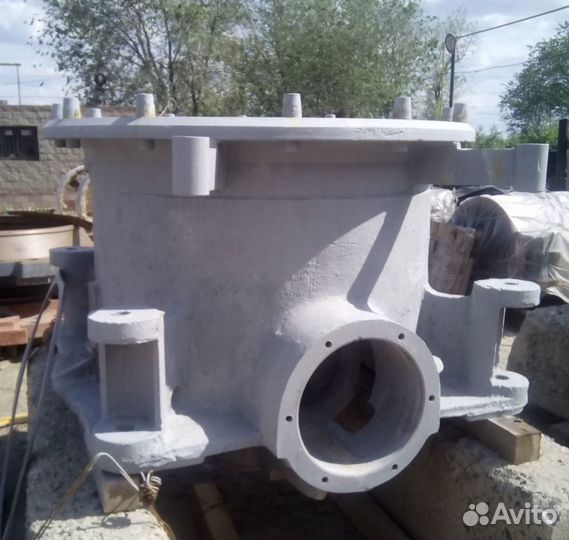 Корпус станины чертеж 0-14984-01 дробилка кмд1200