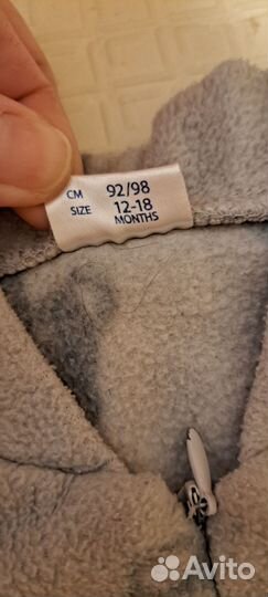 Флисовый комбинезон 92