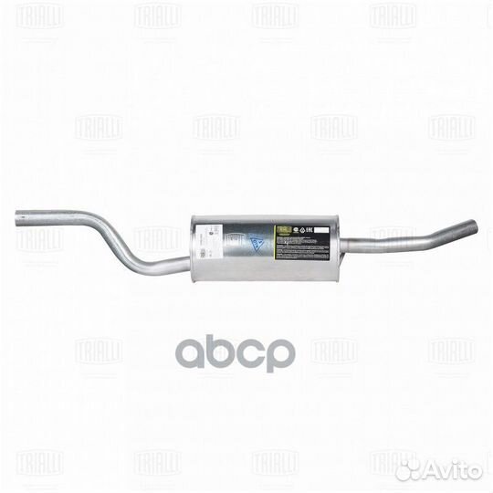 Глушитель осн. алюм. для а/м Renault Symbol