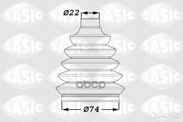 Пыльник шрус, комплект 1900011 Sasic