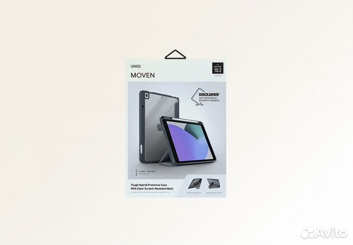 Чехол Uniq для iPad 10.2 (2020/19) moven Anti-micr