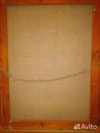 Портрет В.И Ленина (масло, холст ) размер по раме