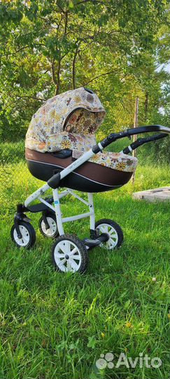 Коляска 2 в 1 Riko nano alu tech