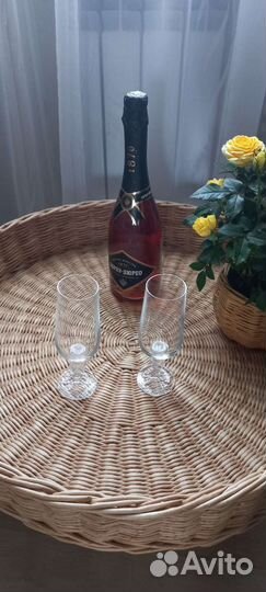 Плетеный поднос