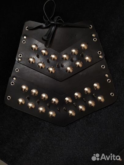 Браслеты кожа клёпки наручи