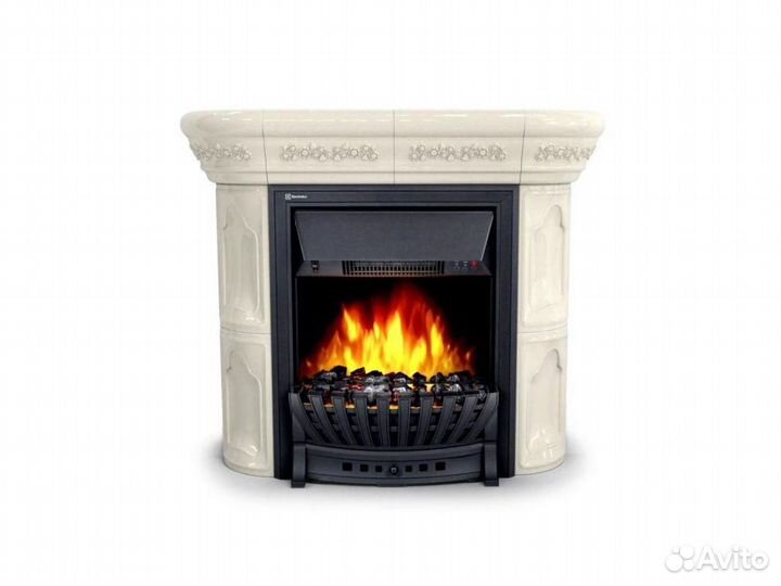 Камин обогреватель электрический Истра Ваниль