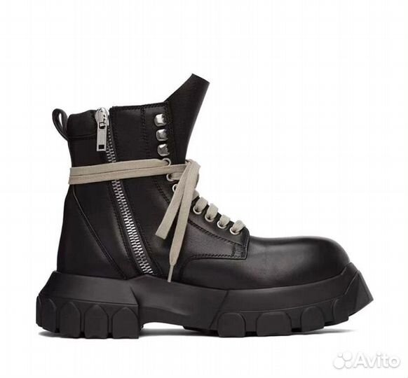 Rick Owens Army Bozo Tractor Boots