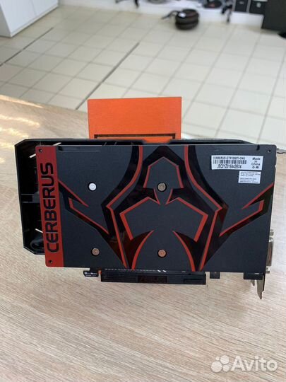 Видеокарта asus Cerberus GeForce GTX 1050 Ti OC 4G