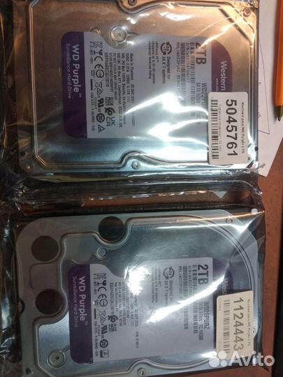 Жесткий диск WD Purple WD22purz 2тб