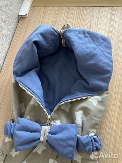 Конверт на выписку для мальчика весна лето