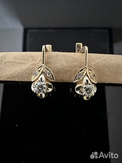 Серьги с бриллиантами