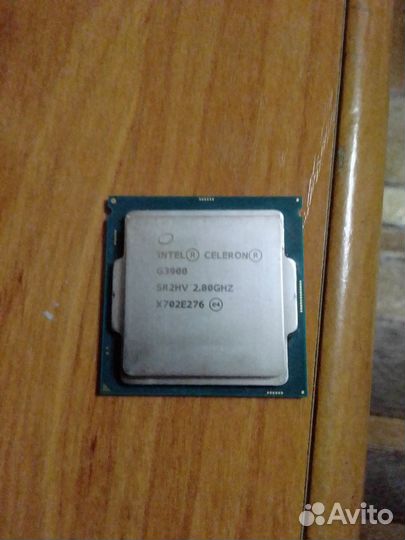 Процессор intel celeron g3900