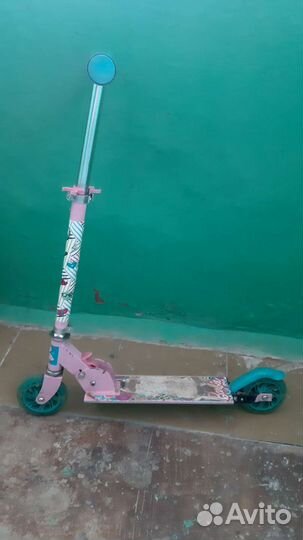Самокат детский двухколесный бу