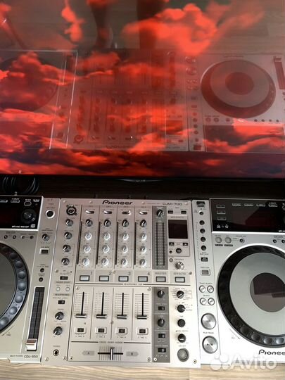 Pioneer cdj 850 -2 шт;Pioner djm 700-1 шт