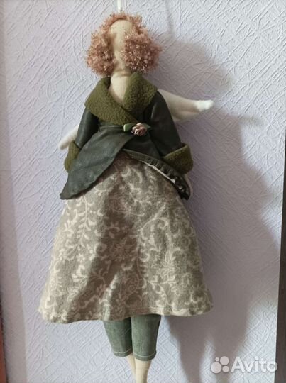 Интерьерная кукла в стиле Тильда