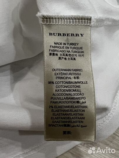 Burberry поло женское