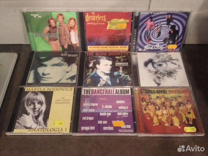 Cd диски Зарубежная музыка разных жанров