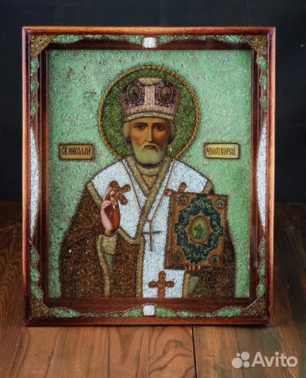 Икона ручной работы