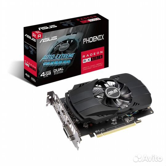 Видеокарта Asus Phoenix Radeon RX 550 4GB G 328957