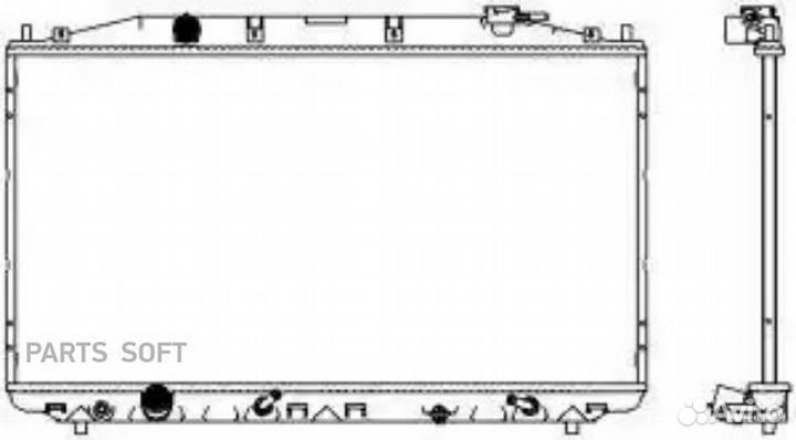 Радиатор охлаждения Хонда Кросстур 2012