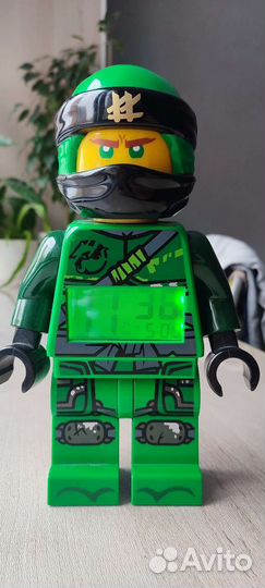 Часы будильник Lego оригинал
