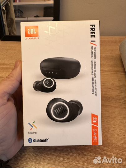 Беспроводные наушники TWS JBL Free II оригинал