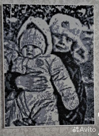 Картина по фото алмазами