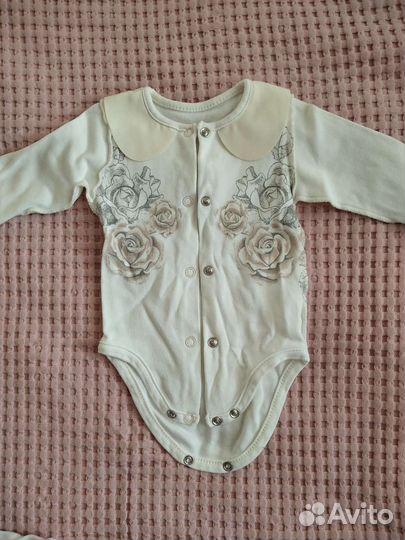 Комплект на выписку для девочки