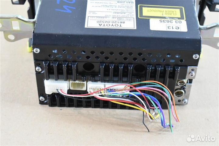 Мультимедиа Toyota Auris 1 поколение 1ZR 2006