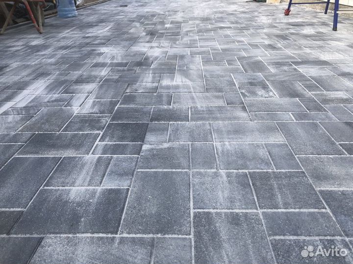 Тротуарная плитка брусчатка