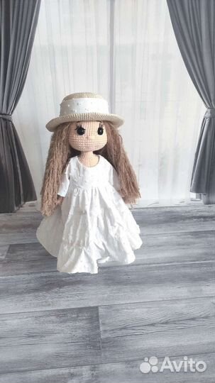 Вязаная Интерьерная Кукла