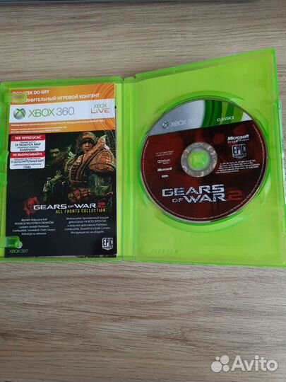 Диск для xbox 360 Gears of War 2