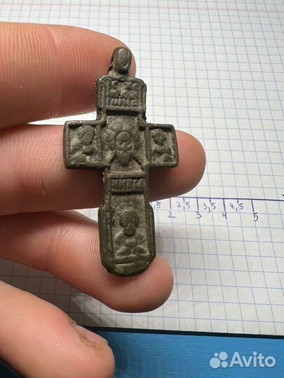 Крест 15-16 век спас нерукотворный