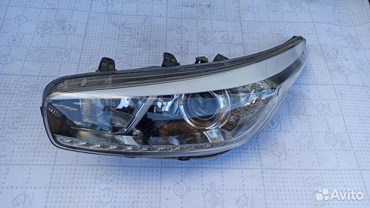 Фара левая Kia ceed 2 диодная 12-18г