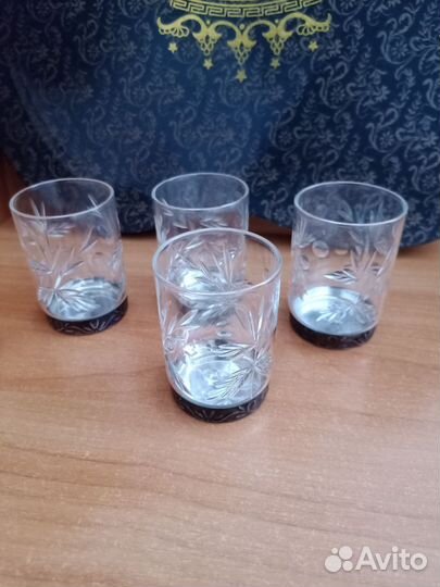 Хрустальные рюмки СССР