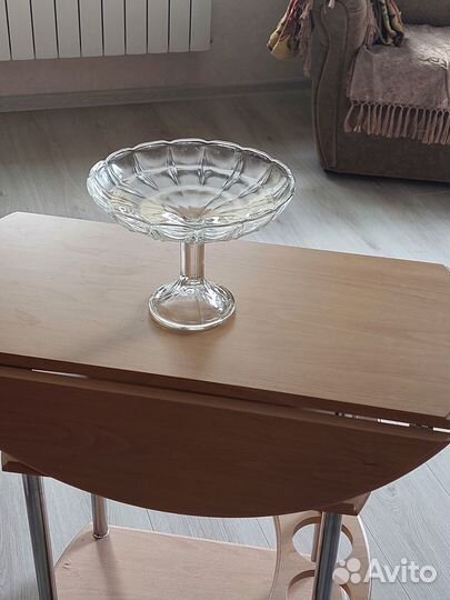 Ваза для фруктов Гусь-Хрустальный