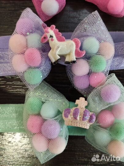 Повязка на голову для девочки