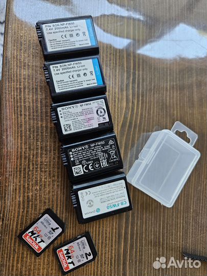 Фотоаппарат sony a6300 +допы