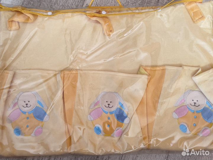 Бортики на детскую кроватку