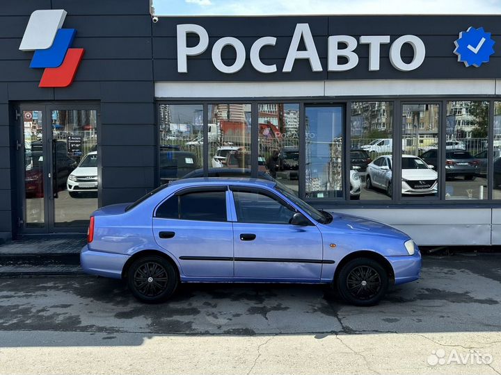 Hyundai Accent 1.5 AT, 2005, 189 216 км