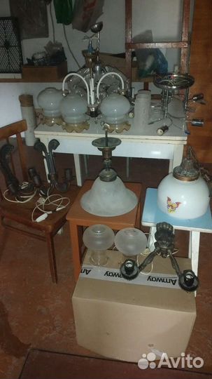 Люстры,светильники,бра