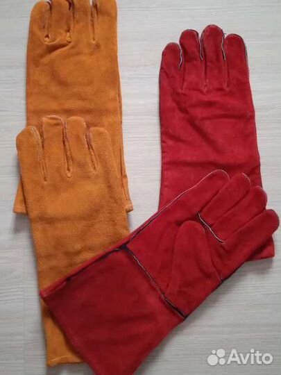 Краги сварщика спилковые