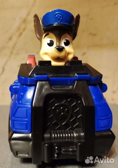 Щенячий патруль, машинка спасателя, щенок Гонщик