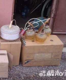 Люстры СССР и Китай