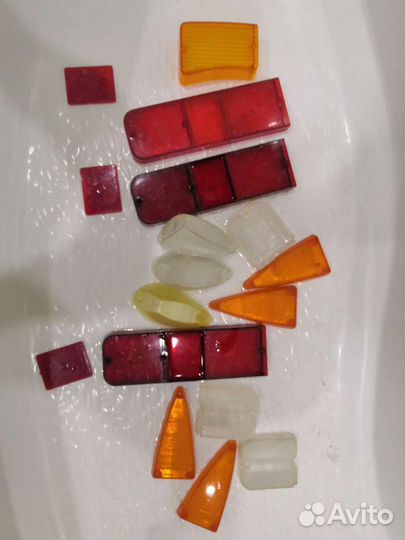 Плафон фонаря, поворотника на москвич