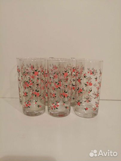 Стаканы стеклянные.Новые. 4шт. за все